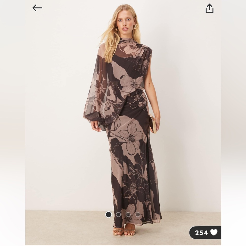 ASOS Floral Maxi Dress